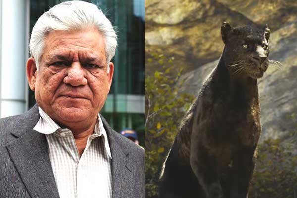 Om puri as bagira in Jungle book