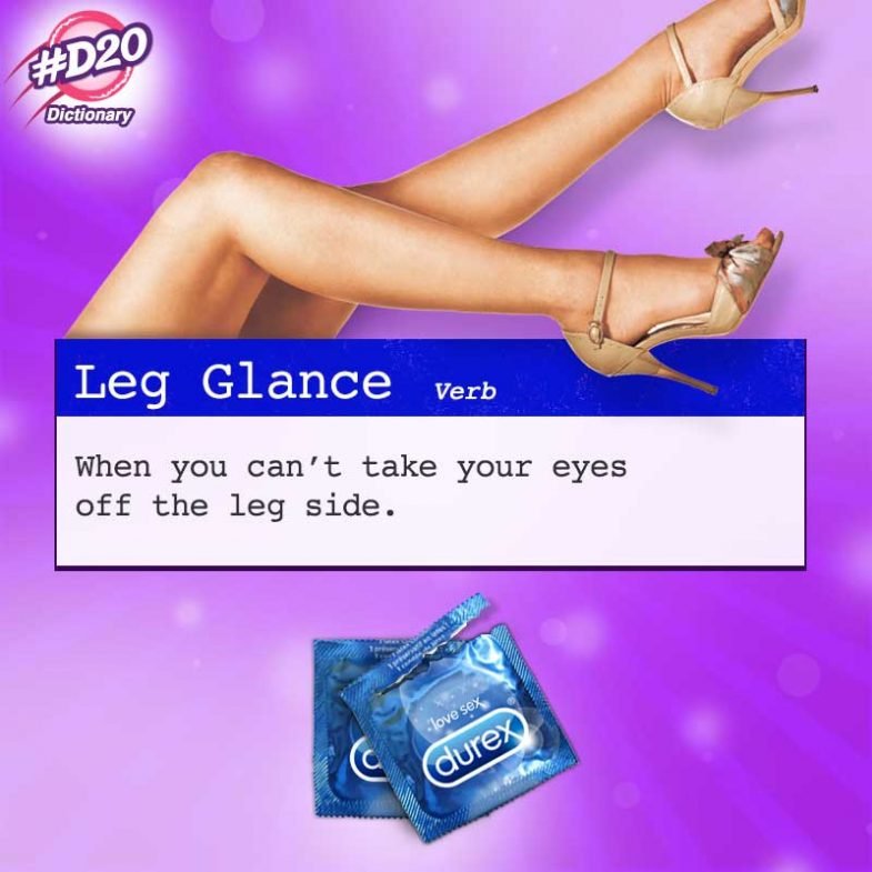 Leg Glance - Durex Creative Advertisement | Durex Condom Advertising