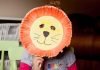 How to make a lion mask from a paper plate DIY Lion Mask using paper plate