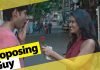 Girl Proposing Boy On Street, Everything Was Going Good Until The Twist Came