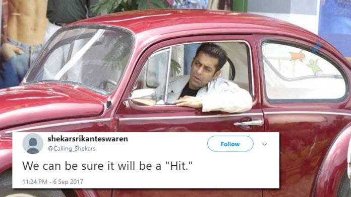 salman khan Inaugurated a driving school in dubai, twitter started trolling