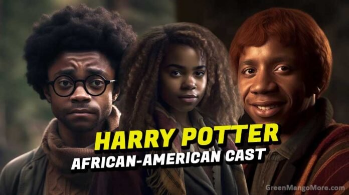 AI Generated African-American cast of Harry Potter