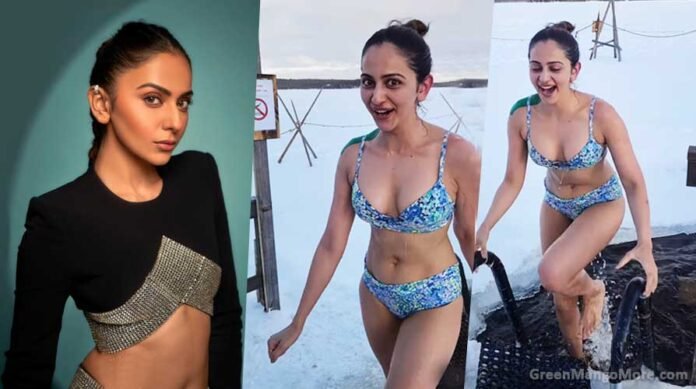 Rakul Preet Singh Hot Bikini Dive in -15 Degree Ice Cold Water