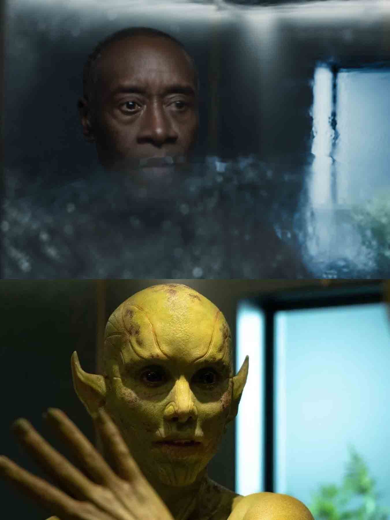 Secret Invasion' Finale Reveal: Rhodey a Skrull Since 'Civil War