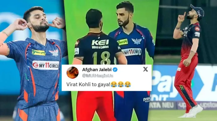 Fans-Reaction-on-Virat-Vs.-Naveen-Ul-Haq-in-World-Cup-2023 Fans Reaction on Virat Vs. Naveen Ul Haq in World Cup 2023