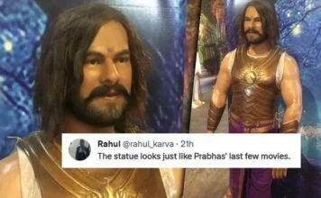Prabhas’ Controversial Wax Statue Sparks Social Media Frenzy – You Won’t Believe the Reactions! Internet hilariously reacts to new Prabhas Wax Statue.