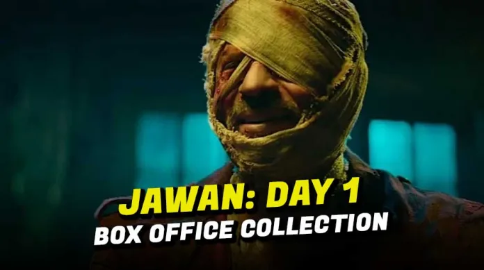 Jawan-Movie-Day-1-Collection-is-out Day1 Box office collection of SRK's Jawan movie is out. Know how much it earned at its first day.
