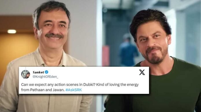 SRK Respond to Fan asking About Action Sequence in Dunki Movie. Check What He Replied
