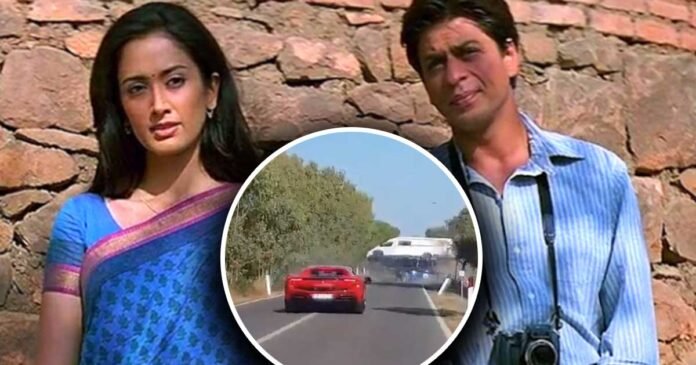 Swades-Actress-accident-video Swades Actress Gayatri Joshi Met With An Accident - Ferrari-Lamborghini Car Crash