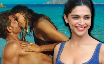 Deepika Padukone’s Bikini Shot From Fighter Movie Creates Waves Ahead Its Release! Fighter Movie Intimate Bikini Scene Betweek Hrithik and Deepika Padukone