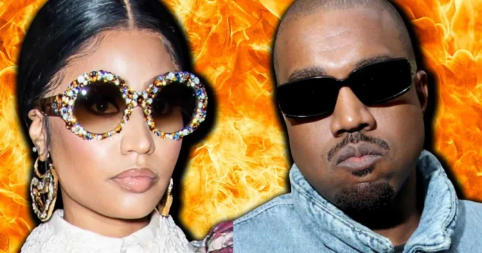 Nicki Minaj blocks release of Kanye West Song because of the despute in collaboration