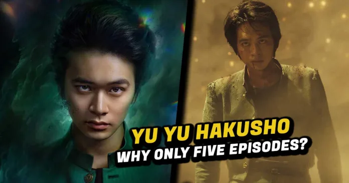 Five Episodes of Yu Yu Hakusho - Netflix