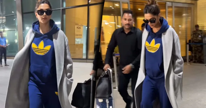 Deepika Padukone's Airport Chic Raises Eyebrows: Pregnancy Rumors Swirl - Hiding Baby Bump?