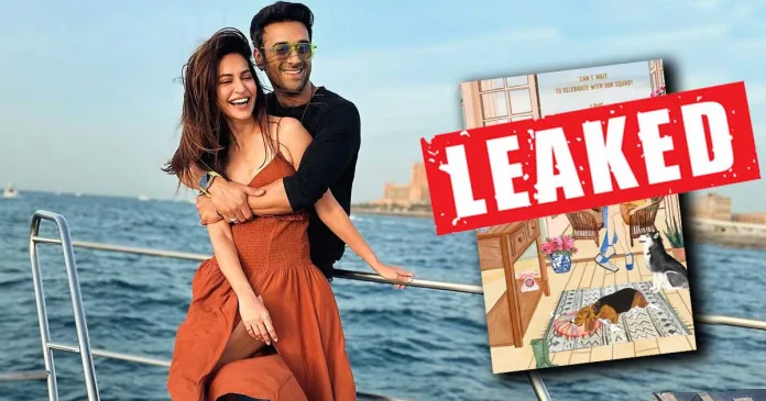 Pulkit Samrat, Kriti Kharbanda's leaked wedding invitation.