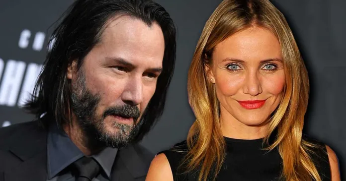 cameron diaz comeback with keenu reeves in a Dark Comedy movie