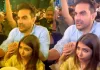 Arbaaz Khan Protects Wife Sshura From Crowd Mob Outside Restaurant Arbaaz Khan's Chivalrous Act Amidst Chaos: Shielding Wife Sshura from Rampaging Crowd Outside Restaurant