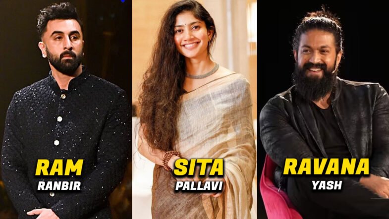 Nithesh Tiwari's Ramayana Cast Reveals, Ranbir Kapoor as Ram, Sai Pallavi as Sita and Ravana as Yash.