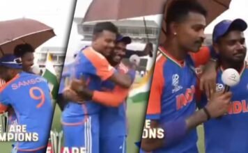 Hardik Pandya and Sanju Samson’s Heartwarming Moment After India’s World Cup Win Goes Viral Hardik Pandya and Sanju Samson's Heartwarming Moment After India's World Cup Win Goes Viral