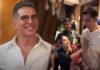Watch: Akshay Kumar Feels Uncomfortable as Female Fan Touches Him for Photo Akshay Kumar Uncomfortable as Female Fan Touches Him During Photo
